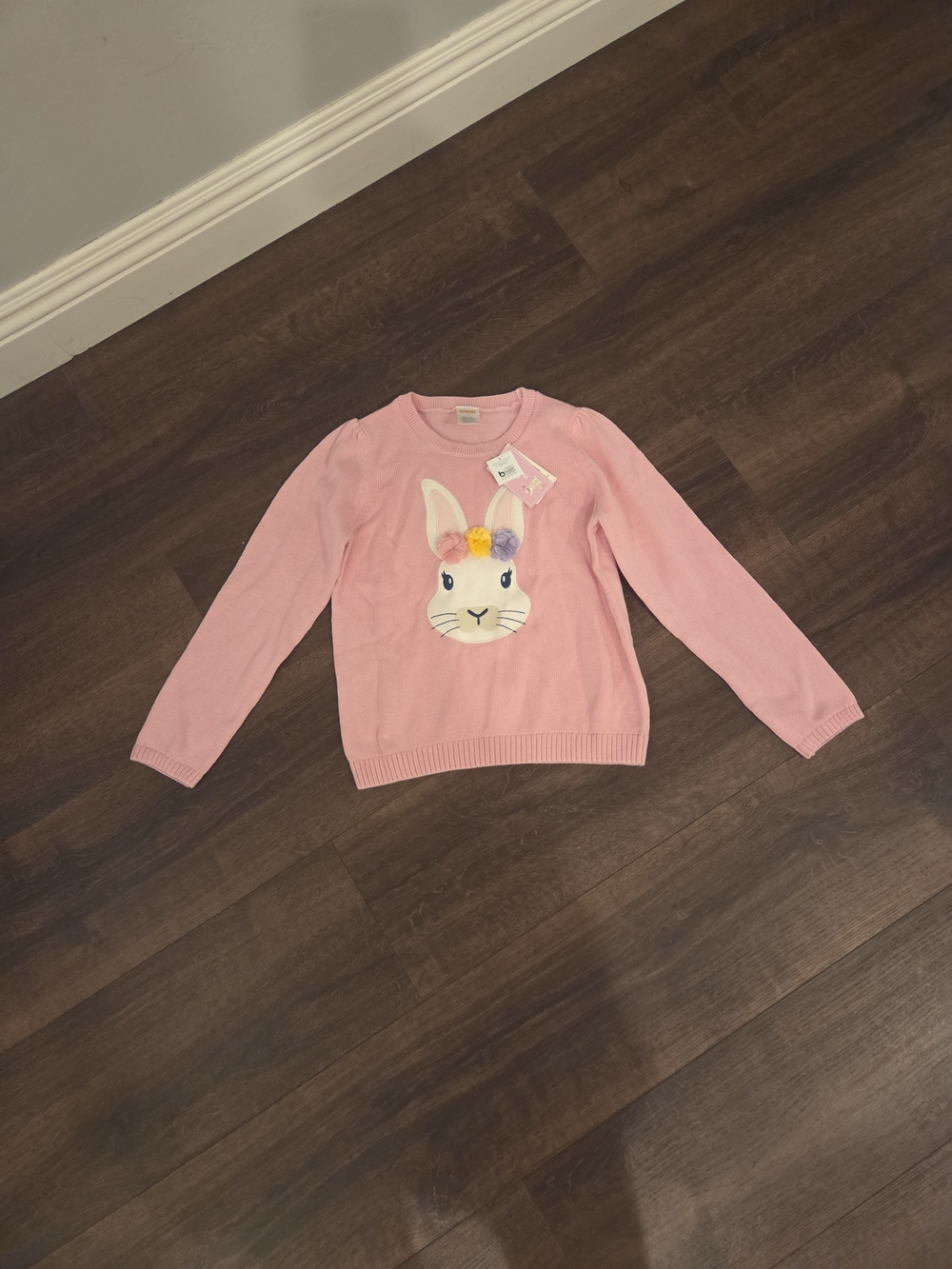 Gymboree Pink Bunny Easter Sweater